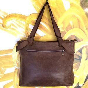 New✨ ARTISAN Distressed Leather Tote Bag